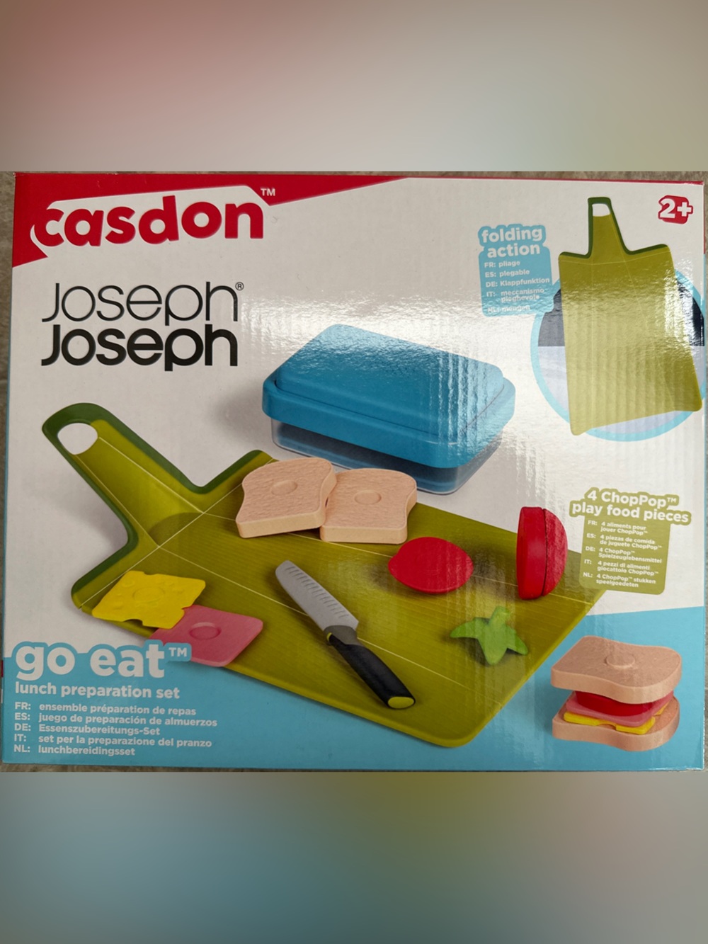 Casdon Joseph Joseph Go Eat Kids Lunch Preparation Set